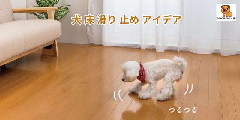 犬 床 滑り 止め アイデア